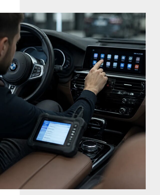 Установка приложений и мультимедиа сервисов BMW в Советской Гавани
