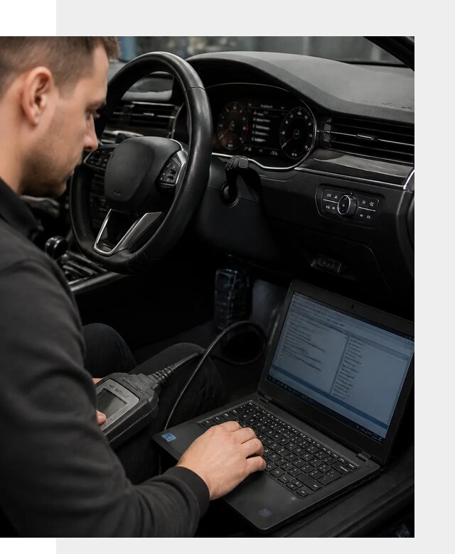 Русификация приборной панели VAG автомобилей в Советской Гавани