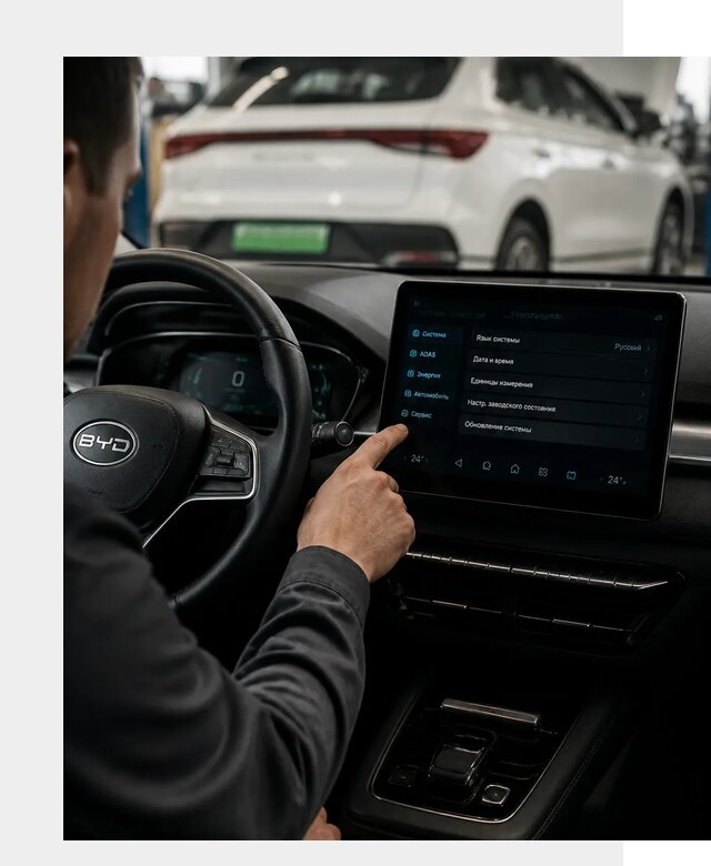 Русификация BYD E2 в Советской Гавани от 15480 р. | ФастМобиль-Свс под ключ