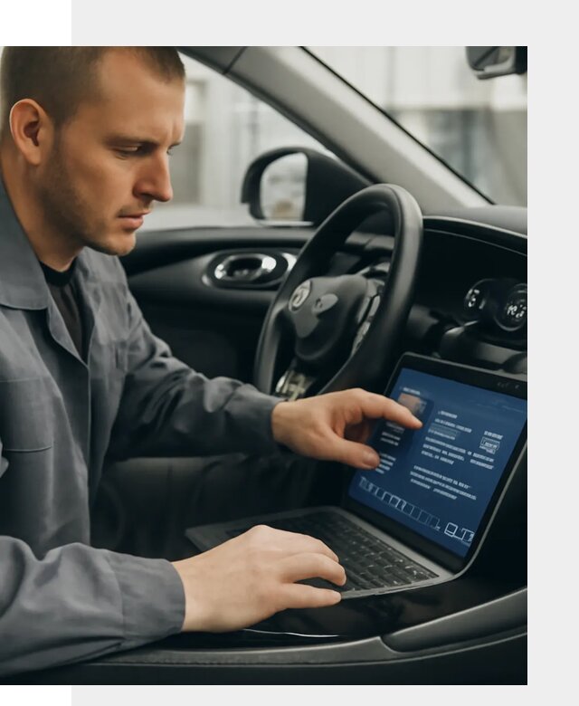 Русификация приборной панели автомобиля Lynk Co в Советской Гавани