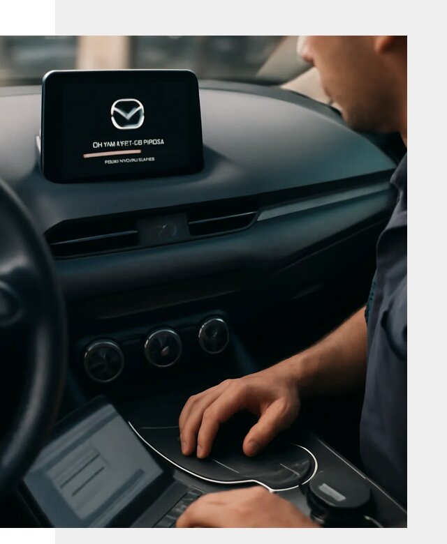Установка приложений Mazda на мультимедийную систему в Советской Гавани