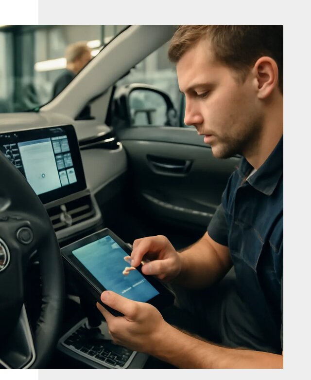 Установка приложений Toyota на мультимедиа в Советской Гавани